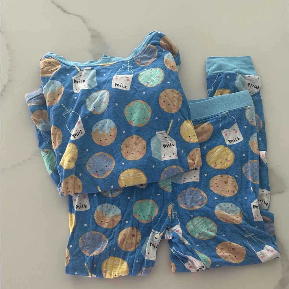 Little Sleepies Milk and Cookies Pajamas
